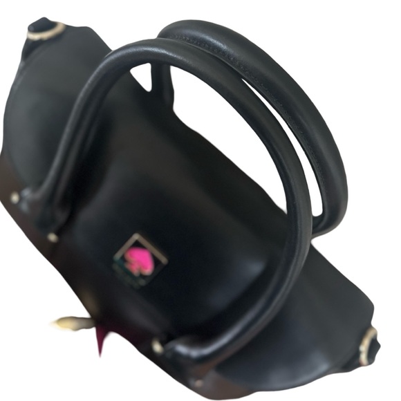 Kate Spade Black and Hot Pink Handbag - EUC - Picture 6 of 9